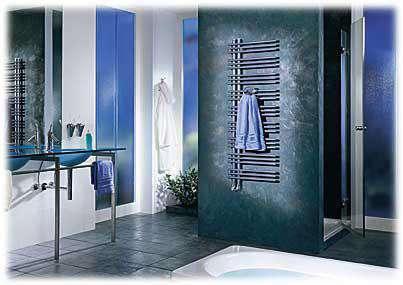 Runtal Versus VTRELD-5223 Hardwired Mounted Towel Warmer - 22.8"w x 51.5"h - towelwarmers