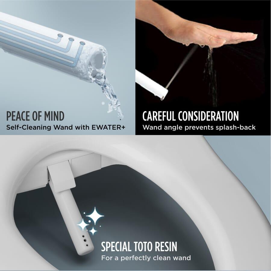 Toto Washlet K300 Electronic Bidet Toilet Seat - Only Towel Warmers