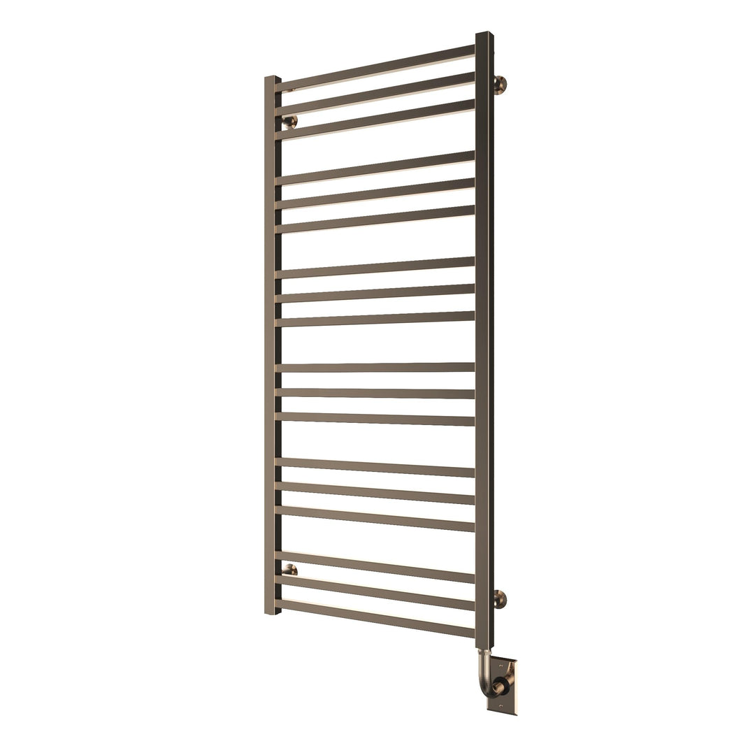 Tuzio Avento Hardwired or plug in Towel Warmer - 23.5"w x 47.5"h - towelwarmers