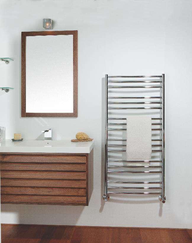 Tuzio Laveno Hardwired or plug in Towel Warmer - 19.5"w x 47.5"h - towelwarmers