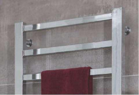 Tuzio Milano Hardwired or plug in Towel Warmer - 23.5"w x 50.5"h - towelwarmers