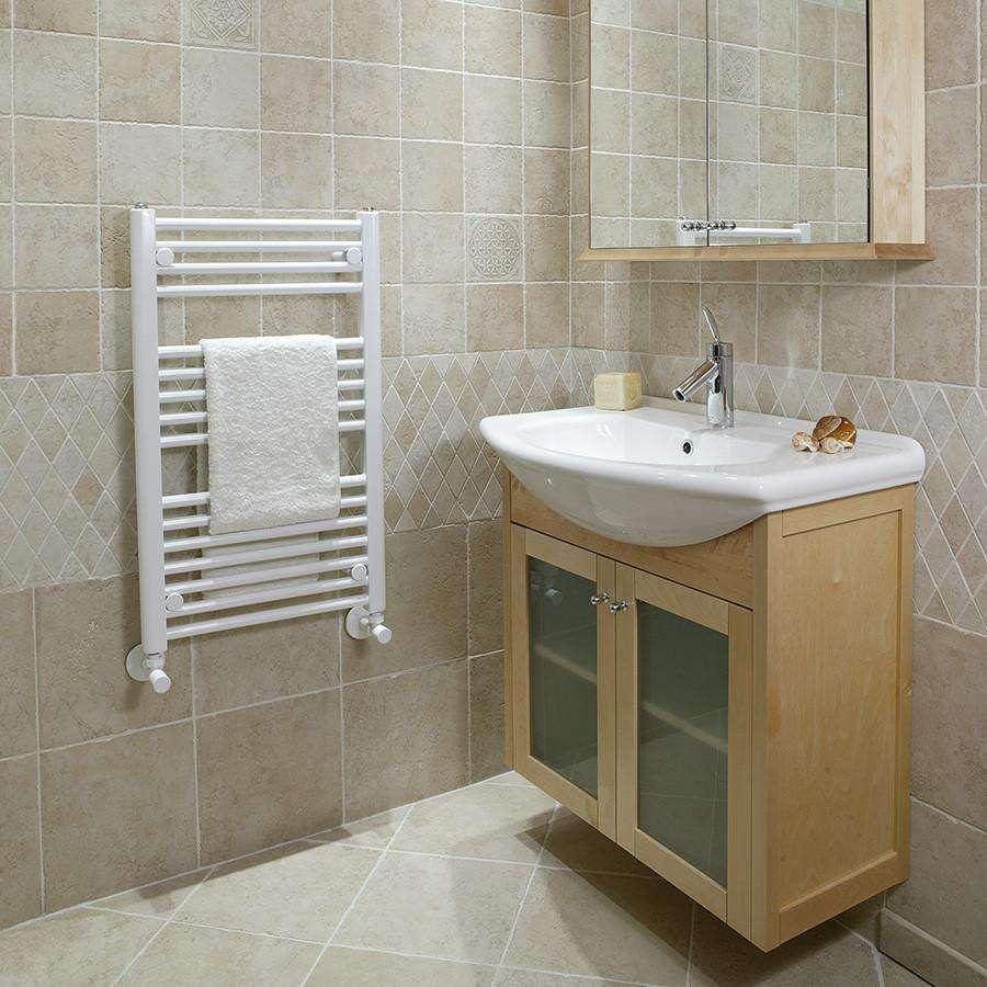 Tuzio Savoy Hardwired or plug in Towel Warmer - 23.5"w x 31"h - towelwarmers