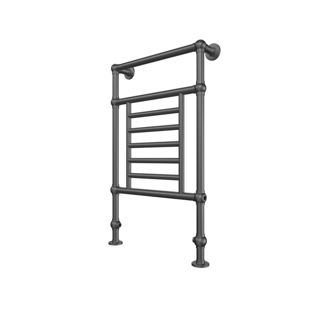 Tuzio Thames Hardwired or plug in Floor Standing Towel Warmer - 23.5"w x 38"h