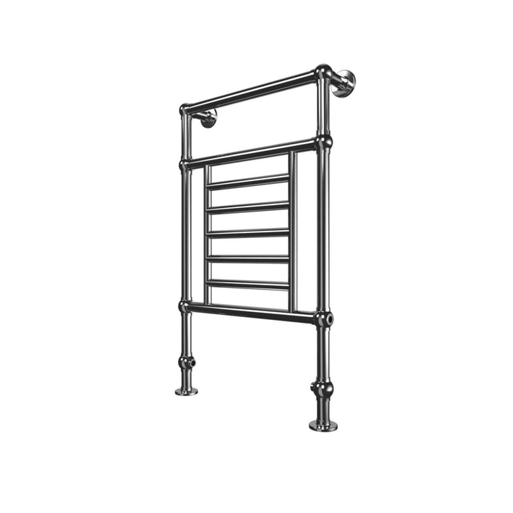 Tuzio Thames Hardwired or plug in Floor Standing Towel Warmer - 23.5"w x 38"h