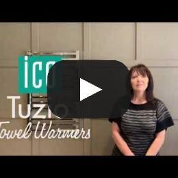 Tuzio Towel Warmer: Wiring Converted to the Left Hand Side - Only Towel Warmers