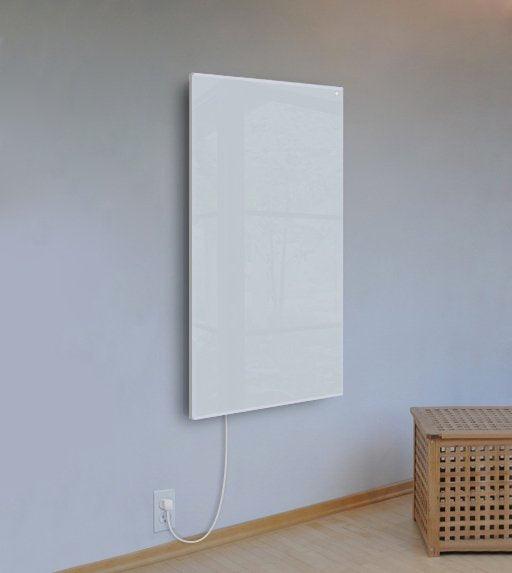 Warmlyyours IP-EM-GLS-WHT-0600 Ember Heating Panel 35" x 24" - only towel warmers