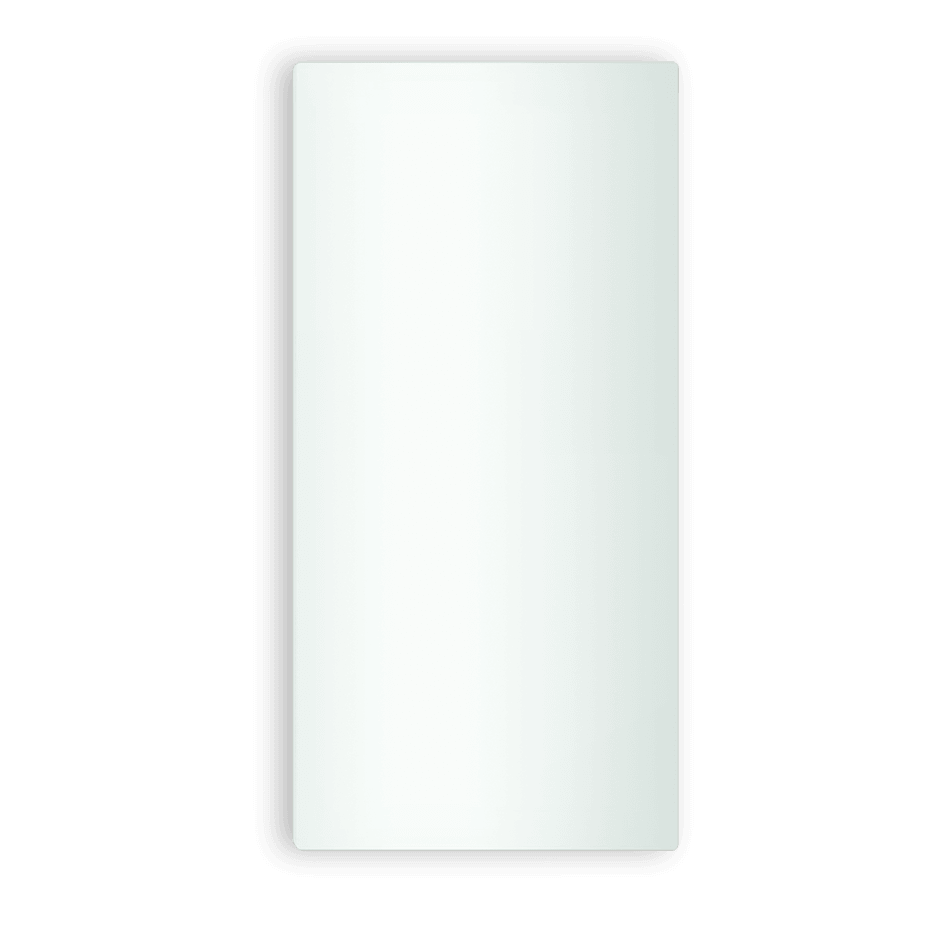 WarmlyYours Lava Glass Radiant Panel  25" x 20" - towelwarmers