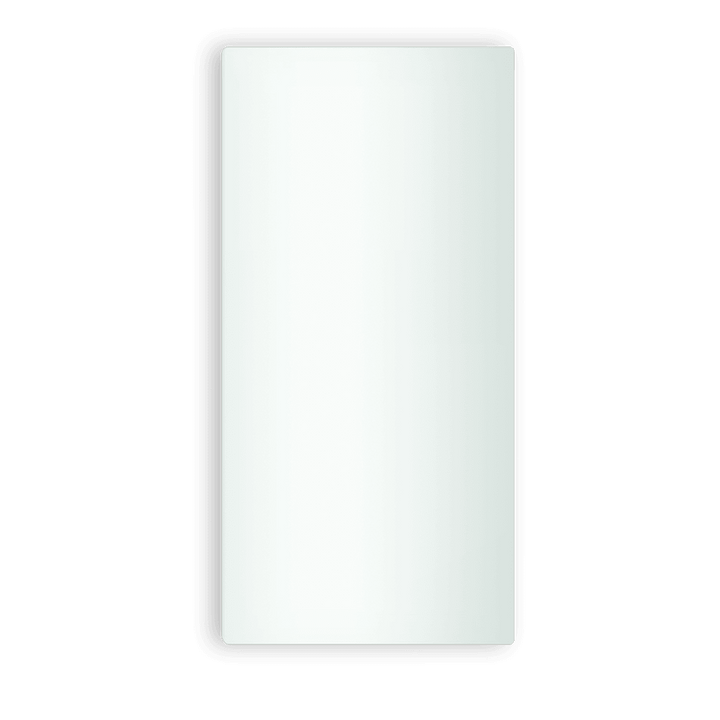 WarmlyYours Lava Glass Radiant Panel  25" x 20" - towelwarmers