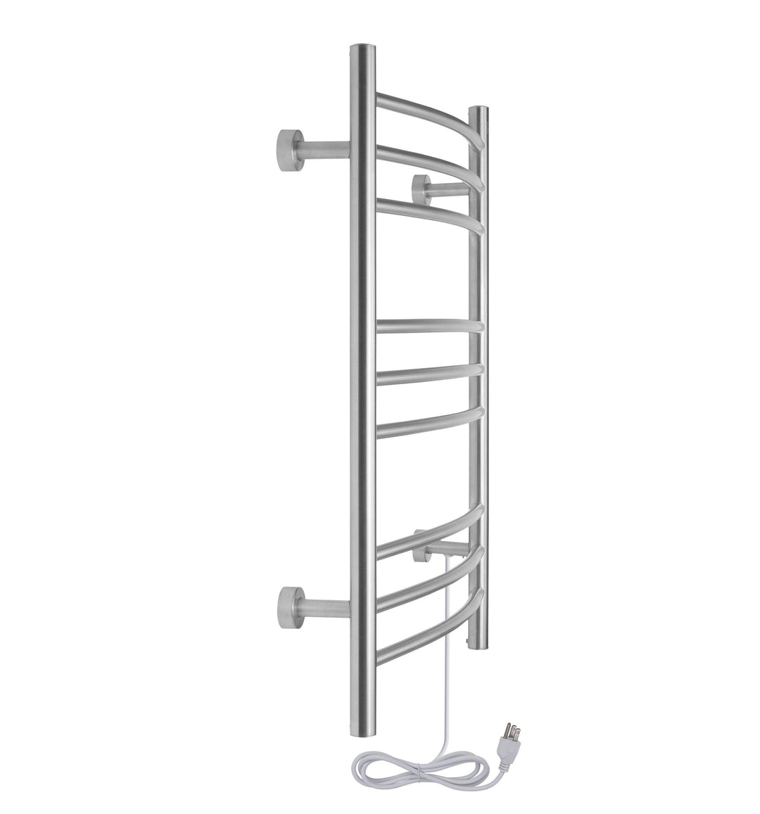 WarmlyYours Riviera TW-R09BS-HW Wall Mounted Towel Warmer - 24"w x 32"h - towelwarmers